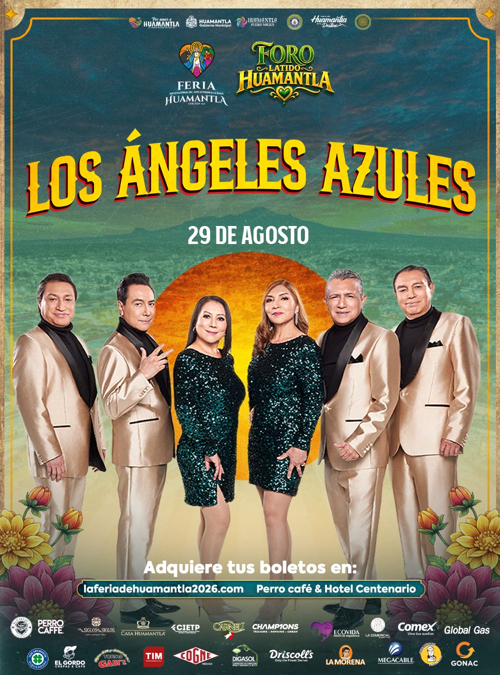 Huamantla se prepara para una gran noche con los Ángeles Azules